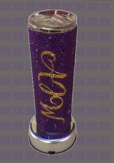 Three Tone Perfectly Purple Glitter Tumbler – That Glitter Supplier